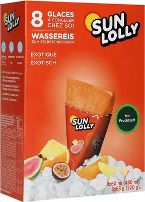 Immagine prodotto di Sunlolly Ghiaccio esotico 8x60ml