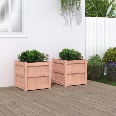 Produktbild von CLORIS Pflanzkübel 2 Stk. Massivholz Douglasie, 21,9 kg