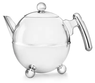 Produktbild von Bredemeijer Teekanne Duet® Bella Ronde 1,5 L Chromfarben