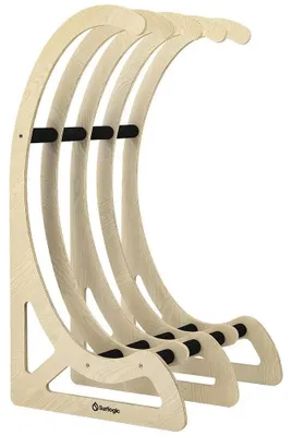 Image de Surflogic - Support à planches de surf sur pied en bois Golden  Golden One Size