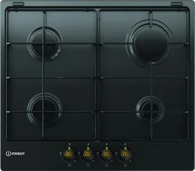 Immagine prodotto di Indesit TH 642 /I (AN) piano cottura Antracite Da incasso 58 cm Gas 4 Fornelli