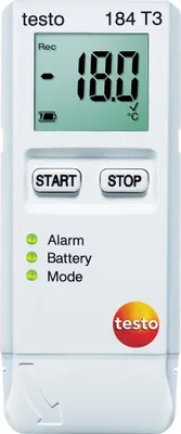 Produktbild von testo - 184 T3 - 0572 1843 - Temperaturdatenlogger zur Überwachung von Temperaturen während des Transports