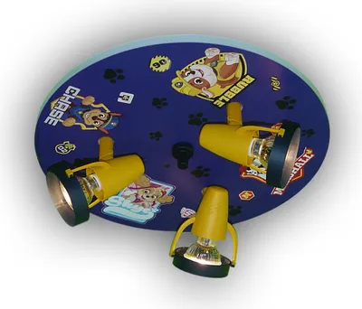 Produktbild von Niermann Paw Patrol Deckenleuchte 3fach GU10 Multicolor, Bunt  Germany