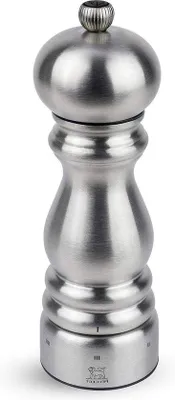 Image de Famanu, moulin à poivre, 18 cm - 6 niveaux de mouture - Acier inoxydable brossé