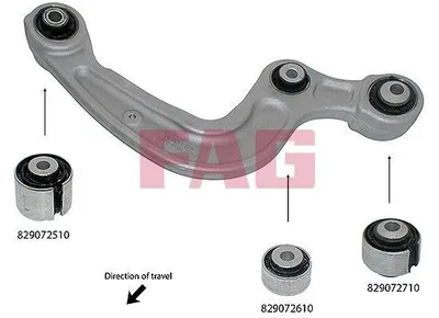 Produktbild von Lagerung Lenker für AUDI A4 B9 Avant (8W5, 8WD) 829 0725 10 FAG