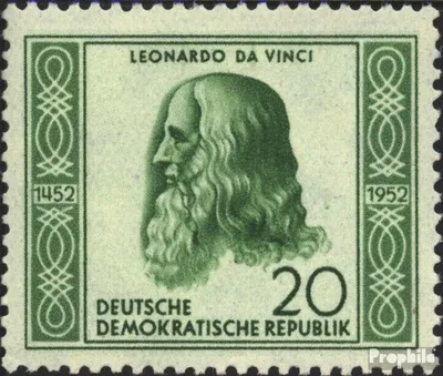 Produktbild von Briefmarken DDR 1952 Mi 312 postfrisch Geburts- und Todestage berühmter Persönlichkeiten