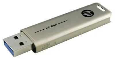 Obrázok produktu pre HP x796w, 32 GB, USB Typ-A, 3.2 Gen 2 (3.1 Gen 2), 75 MB/s, Klzné, Strieborná