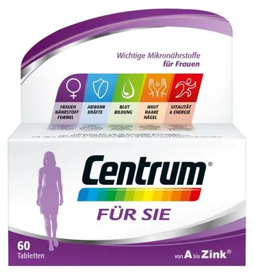 Produktbild von Centrum für Sie Tabletten, 60 St. Tabletten