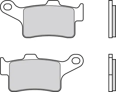 Zdjęcie produktu dla Klocki hamulcowe BREMBO Street Sintered Metal - ?07GR88SA