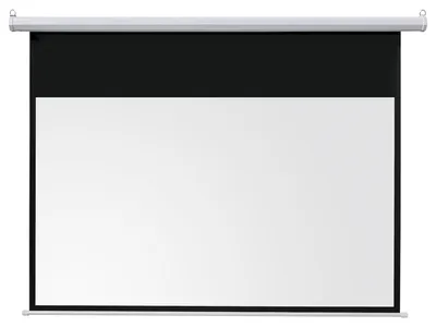 Produktbild von celexon basic Motor-Leinwand 90" | 200x113 cm 16:9 | elektrische Full-HD 4K Beamer-Leinwand für Heimkino oder Büro-Präsentationen | geeigent zur Deckenmontage oder Wandmontage | inkl. Fernbedienung