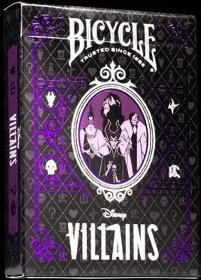 Obrázek produktu pro Bicycle Disney Villains, 56 kusů, Zelená, Purpurová, Karton, 4 rok/roky, Chlapec/děvče, Dospělí