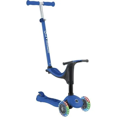 Image de Trottinette évolutive à 3 roues - GLOBBER - LUMIÈRES SPORTIVES - Bleu - Lumineux - Trottinette, Roue, Trottinette - Siège - 15 mois et +