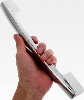 Produktbild von Universeller Kühlschranktürgriff aus robustem Kunststoff 280 mm Ersatzgriff für Gefrierschrank- und Kühlfachtüren einfache Montage kompatibel mit Küchenschränken