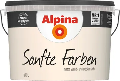 Produktbild von Alpina Sanfte Farben Wandfarbe 10 L strand