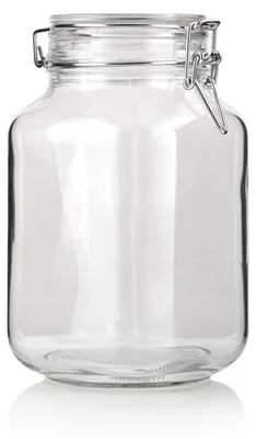 Produktbild von Einmachglas, großes Fassungsvermögen, luftdicht verschlossen, 2 Liter