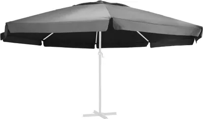 Obrázek produktu pro Maison Exclusive – náhradní potah na slunečník, antracitová barva, 610 cm