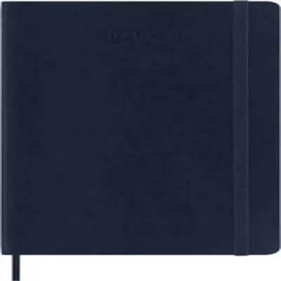 Obrázek produktu pro Moleskine 8056999275419 MOLESKINE Knižní kalendář 2025/2026, 18 měsíců, L/A5, modrý