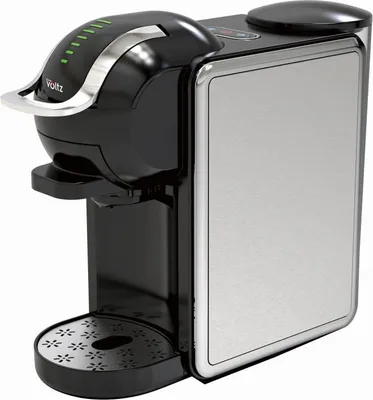 Obrázok produktu pre Espresso kvovar na mlet kvu a kapsule 8v1 Oliver Voltz OV51171K8R, 1450W, 0,8 l, 5 adaptrov, 19 barov, ierna/strieborn