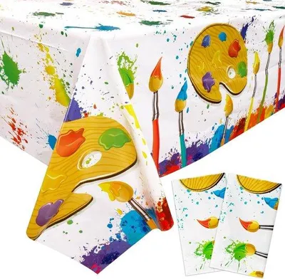 Produktbild von Wasserdichte Tischdecken, 130x220cm, knutselen, schulen, kunststoff