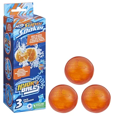 Produktbild von Nerf Super Soaker Hydro Balls, Wasserballons, Mehrfarbig, 6 Jahr(e)