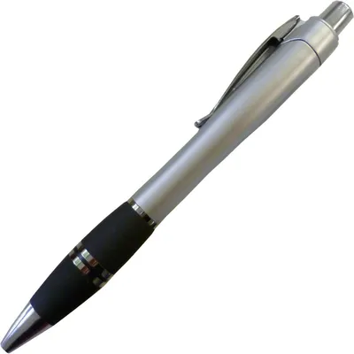 Produktbild von Kugelschreiber / Farbe: silber-schwarz