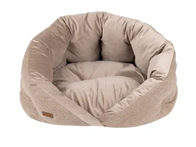 Produktbild von Hundeliegeplatz/Katzenliegeplatz Kokon SIENA, Beige M Amiplay
