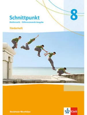 Image de Schnittpunkt Mathematik 8. Förderheft mit Lösungsheft Klasse 8. Differenzierende Ausgabe Nordrhein-Westfalen
