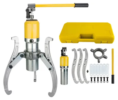 Zdjęcie produktu dla Ściągacz hydrauliczny, udźwig 20 ton, wszechstronne zastosowanie, kolor żółty