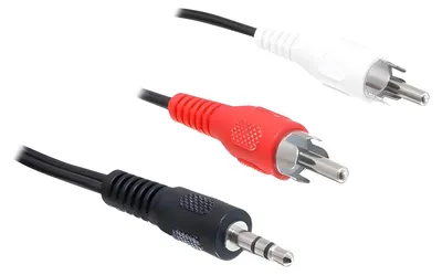 Produktbild von DeLOCK 84000, 2 x RCA, 3.5mm