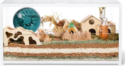 Obrázok produktu pre BUCATSTATE klietka pre škrečka kovová 2.0 trpasličí škrečok morča 100x50x52,5cm