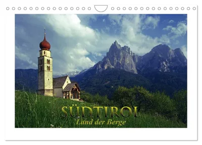 Produktbild von SÜDTIROL - Land der Berge (Wandkalender 2027 DIN A4 quer), CALVENDO Monatskalender
