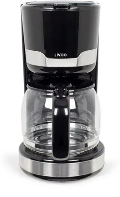 Image de Cafetiere électrique - LIVOO - DOD201N - 1000 W - 1,5 L - 12 a 14 tasses - Noir