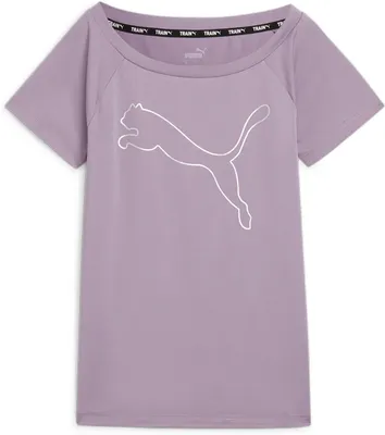Productafbeelding van Puma Favorite Cat T-shirt met korte mouwen, paars, dames, maat S