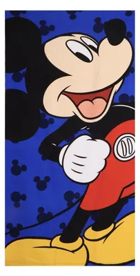 Obrázok produktu pre Plážový uterák z mikrovlákna s motívom Disneyho Mickeyho
