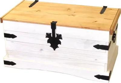 Obrázek produktu pro Idea Truhla  bílý vosk 16451B