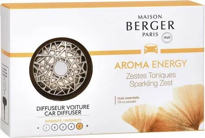 Produktbild von LAMPE BERGER Autodiffusoren-Set Duft Energy