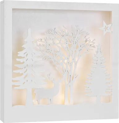 Produktbild von LED-Bild Rentiere im Wald