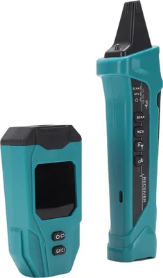 Produktbild von Unterbrechersuchgerät mit LCD-Display, GFCI-Steckdosentester, elektrisches Prüfgerät mit NCV-Test und Taschenlampe, einschließlich Tragetasche und