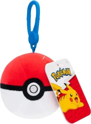 Image de Peluche Pokémon POKE BALL 8 cm - Un charmant compagnon pour les fans