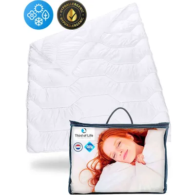 Produktbild von Ganzjahresdecke BLANCO mit Sanitized®-Schutz, für Allergiker geeignet, 135 x 220 cm