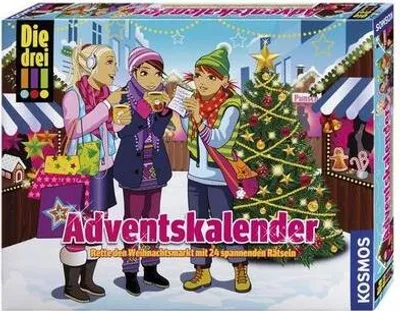 Produktbild von Kosmos 63170 Die drei Adventskalender Rette den Weihnachtsmarkt