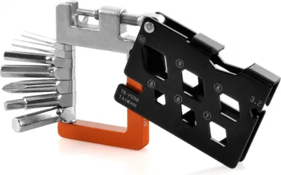 Zdjęcie produktu dla narzędzie wielofunkcyjne TB-FD50-OR 21 funkcji 6 cm czarny/srebrny