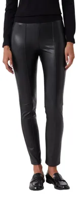 Produktbild von COMMA Leggings mit Ziernähten aus Kunstleder