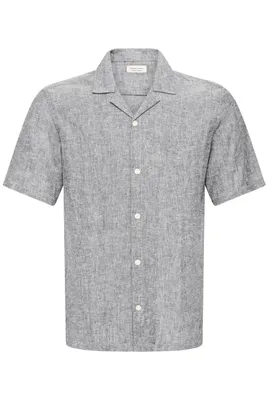 Produktbild von Casual Friday CFSauby Herren Leinenhemd Hemd Kurzarmhemd Leinenmix Regular Fit