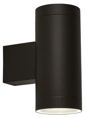 Immagine prodotto di Rochester applique Up/Down GU10 a 2 luci nere con sensore crepuscolare