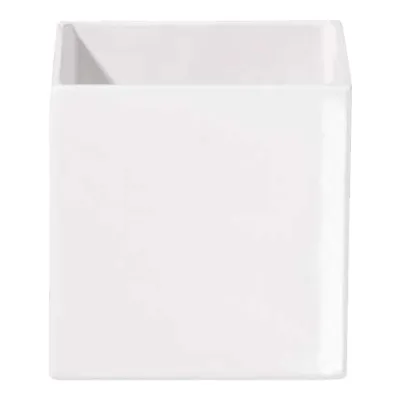 Obrázok produktu pre ASA Übertopf, weiß  10 x 10 cm, h. 10 cm