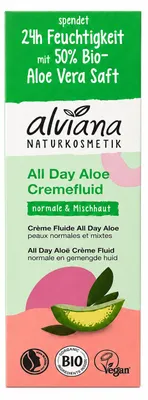 Obrázok produktu pre Starostlivosť o tvár - Celodenný krémový fluid s aloe 50ml