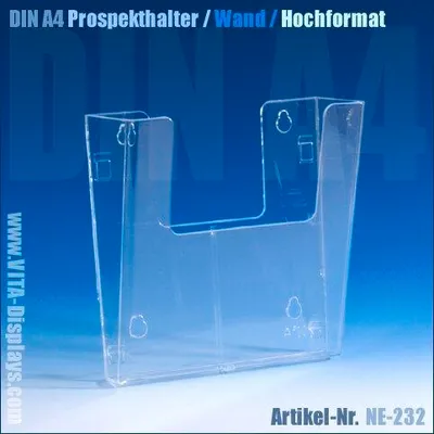 Produktbild von DIN A4 Wand-Halter / Hochformat