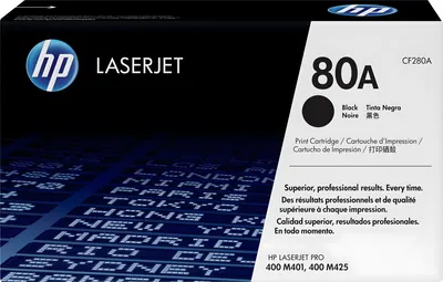 Zdjęcie produktu dla HP 80A toner czarny (CF280A)