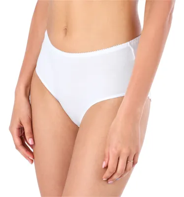 Produktbild von Bellivalini Damen Unterwäsche Unterhose aus Baumwolle Panty BLV50-195 (Weiß, S )